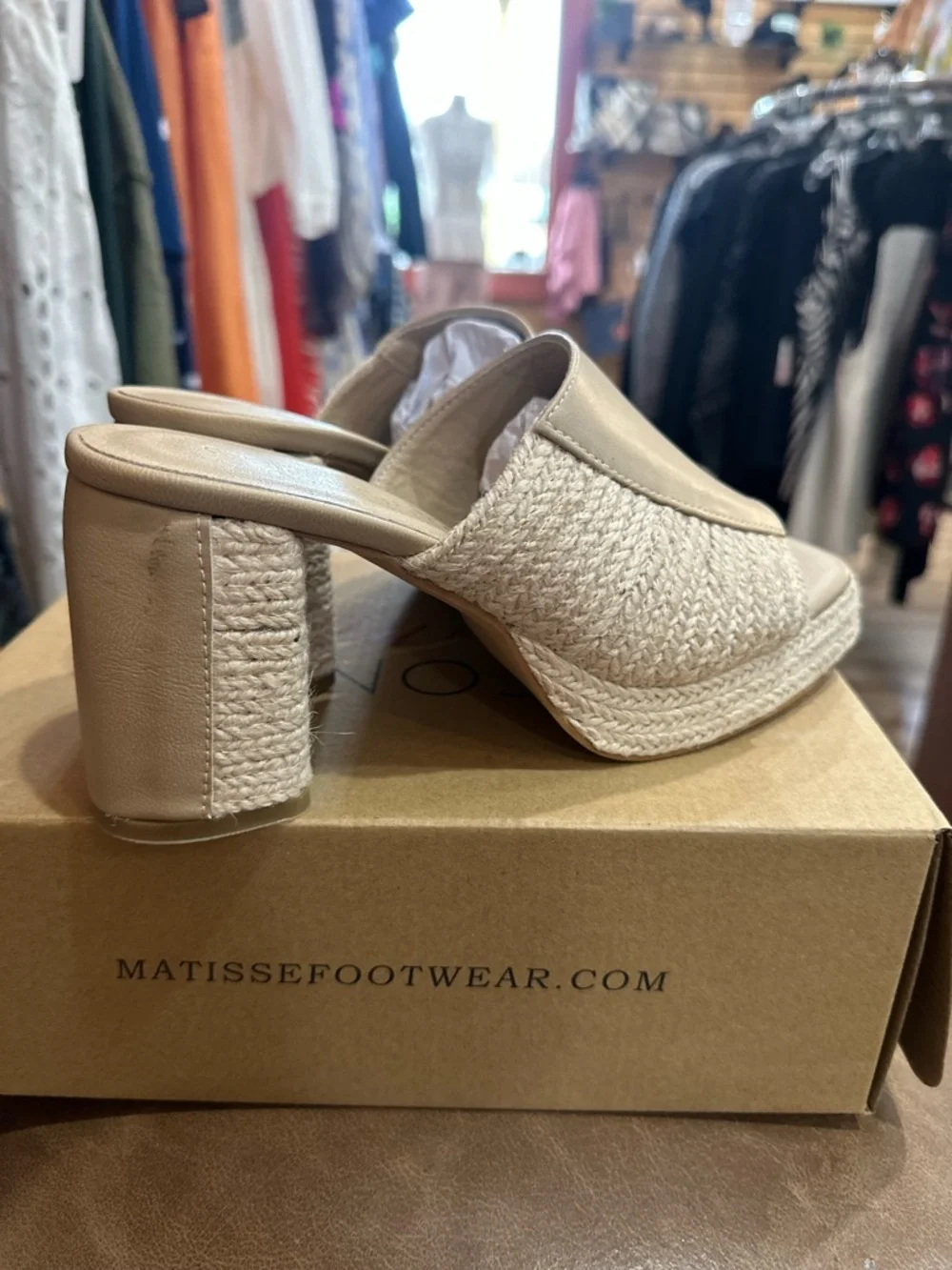Coconuts by Matisse Beaufort Espadrille Slide Sandals NWT size 7 (quantity 2) - Picture 5 of 8